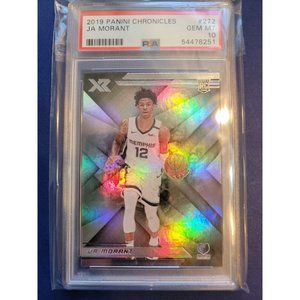 2019 Panini Chronicles Ja Morant Rookie XR 272 PSA 10 Memphis Grizzlies